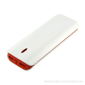 13,200mAh high capacity power bank with dual USB for mobile phones/tablet PCs
